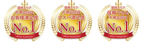 お客様満足度・信頼度3冠達成！