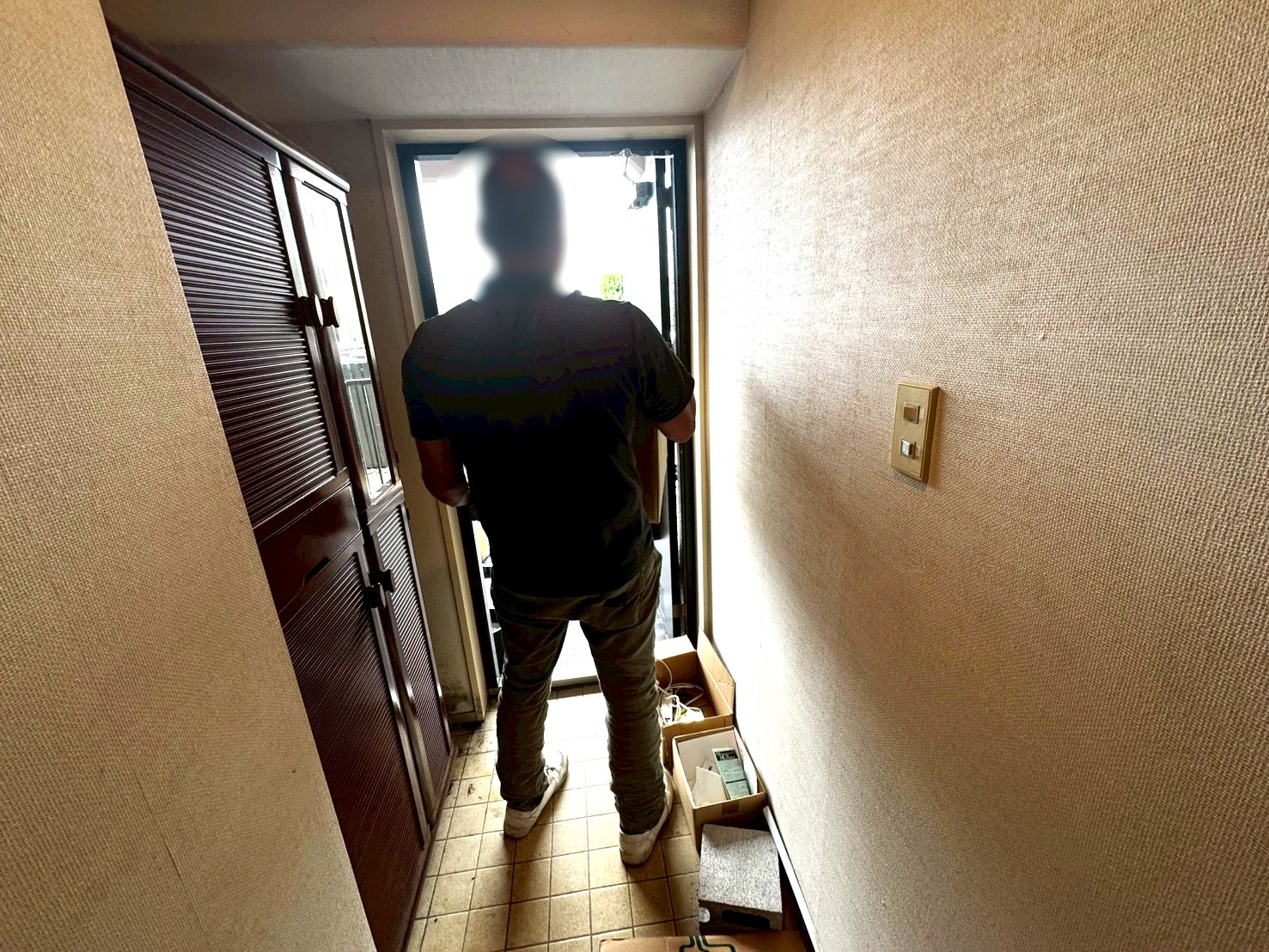 「3LDKのマンションのお部屋から冷蔵庫、洗濯機、テレビを回収しました」作業写真